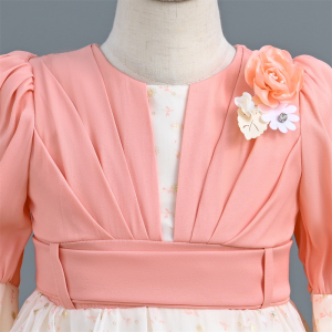 Платье LZ Girl с длинными рукавами VE0127 #