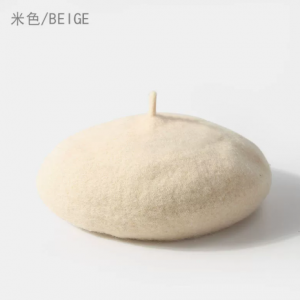 南瓜画家八角帽男女童春秋潮款贝雷帽