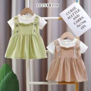 Dos vestidos falsos, vestidos ligeros y encantadores