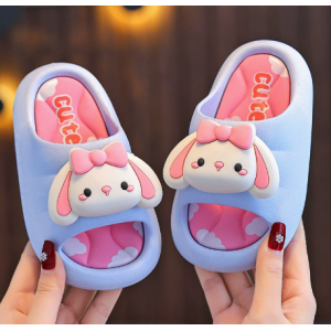 Zapatillas fr&iacute;as antideslizantes interiores para ni&ntilde;as zapatillas de ocio en casa de dibujos animados