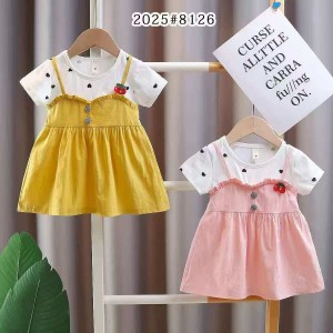 Dos vestidos falsos, vestidos ligeros y encantadores