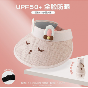 Sombrero de techo vac&iacute;o de alero grande para hombres y mujeres, sombrero de protecci&oacute;n solar ultravioleta en verano