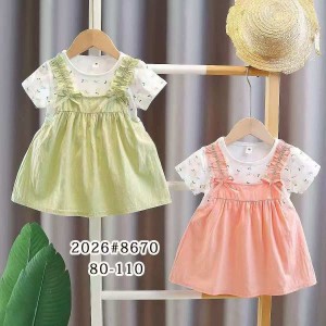 Dos vestidos falsos, vestidos ligeros y encantadores