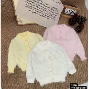 Nueva blusa 2026 su&eacute;ter de lentejuelas de color de hilo especial de cuello redondo suelto de oto&ntilde;o e invierno