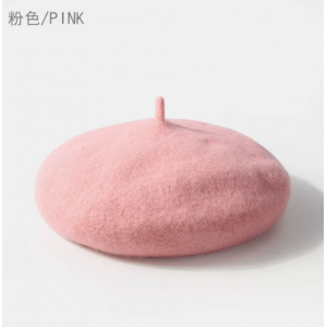 南瓜画家八角帽男女童春秋潮款贝雷帽