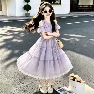 Vestidos dulces y hermosos para ni&ntilde;as vestidos gigantes para ni&ntilde;as en verano vestidos grandes para ni&ntilde;os peque&ntilde;os