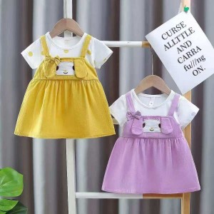 Dos vestidos falsos, vestidos ligeros y encantadores
