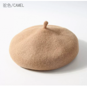 南瓜画家八角帽男女童春秋潮款贝雷帽