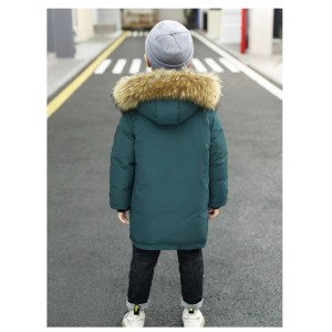 儿童服装男童棉衣加厚棉服冬装中大童男孩棉袄外套