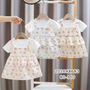 Dos vestidos falsos, vestidos ligeros y encantadores