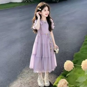 Vestidos dulces y hermosos para ni&ntilde;as vestidos gigantes para ni&ntilde;as en verano vestidos grandes para ni&ntilde;os peque&ntilde;os