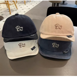 Baby soft brimmed baseball cap, children's Korean version duckbill cap, male and female children's sun protection adjustable