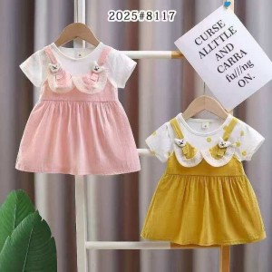 Dos vestidos falsos, vestidos ligeros y encantadores