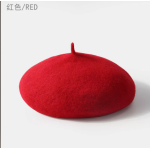 南瓜画家八角帽男女童春秋潮款贝雷帽