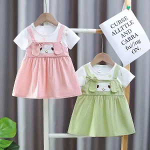 Dos vestidos falsos, vestidos ligeros y encantadores