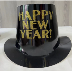 Gold Powder Lincoln Paper Hat Holiday Party Paper Hat