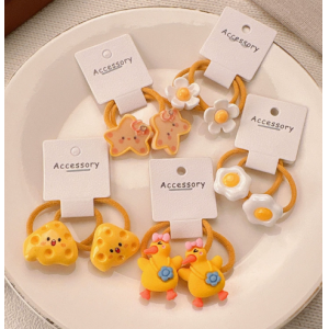 Mignon Little Duck Hair Rope fille zapp&eacute; princesse coiffure