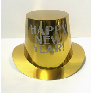 Gold Powder Lincoln Paper Hat Holiday Party Paper Hat